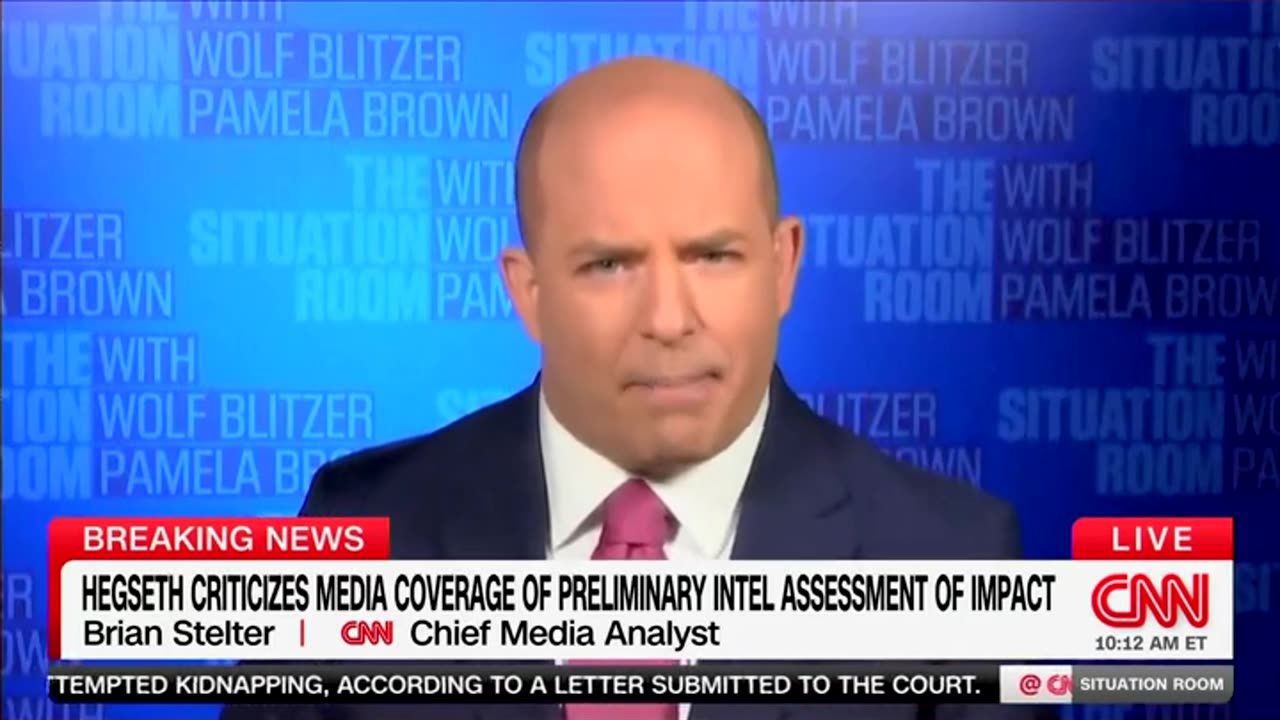 Brian Stelter Attempts To Do Damage Control For CNN After White House Contradicted Leaked Info