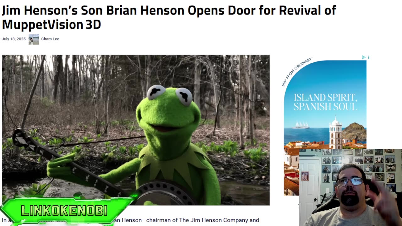 Jim Henson's Son Hinting That Disney May Bring Back Jim Henson's Work