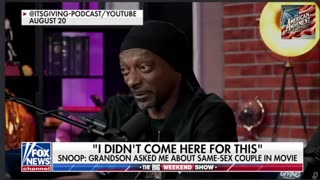 SNOOP DOG attacked for criticizing Gay content in childrens movies