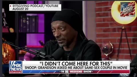 SNOOP DOG attacked for criticizing Gay content in childrens movies