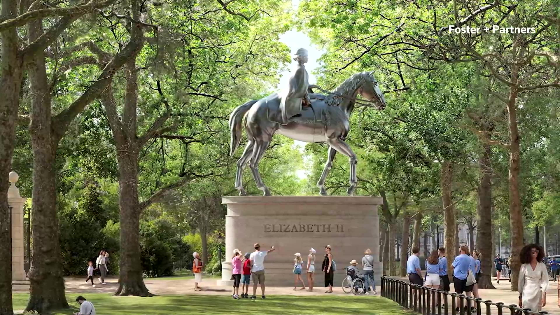 UK designs a glass bridge for Queen Elizabeth’s memorial