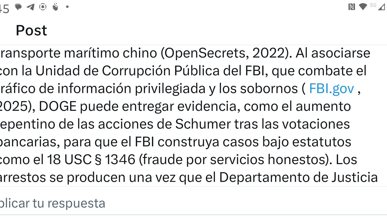 Ariel explica cómo DOGE colabora en detención de diputados corruptos