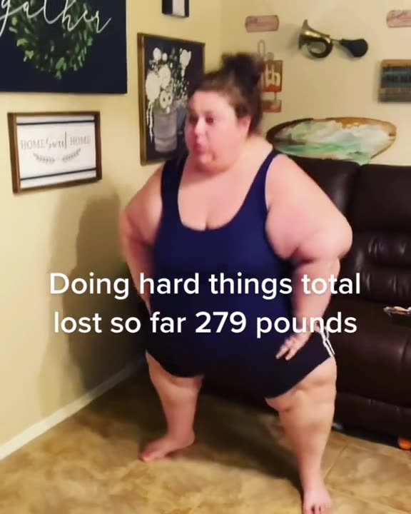An amazing 279 pounds weight loss transformation