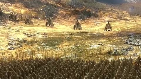 a large horde of arrows