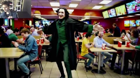 Outtake #3,056 Of Severus Snape From Harry Potter Series Is Dancing At A McDonald's Restaurant Fake