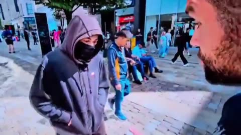 The usual suspect harasses wrong English