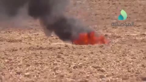🔥🚧 Iraq Conflict | Iraqi Forces Burn Tire at ISIS Tunnel Entrance | RCF