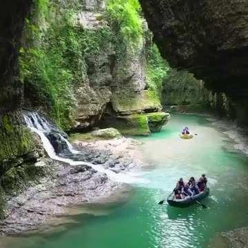 Martvili Canyon is a natural wonder of Georgia