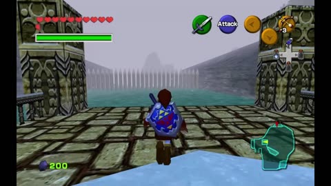 Legend of Zelda: Ocarina of Time - Long Play Part 2 - No Commentary