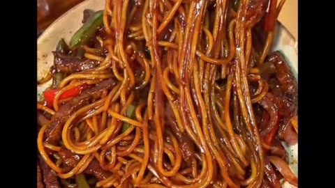 黑椒牛柳意面