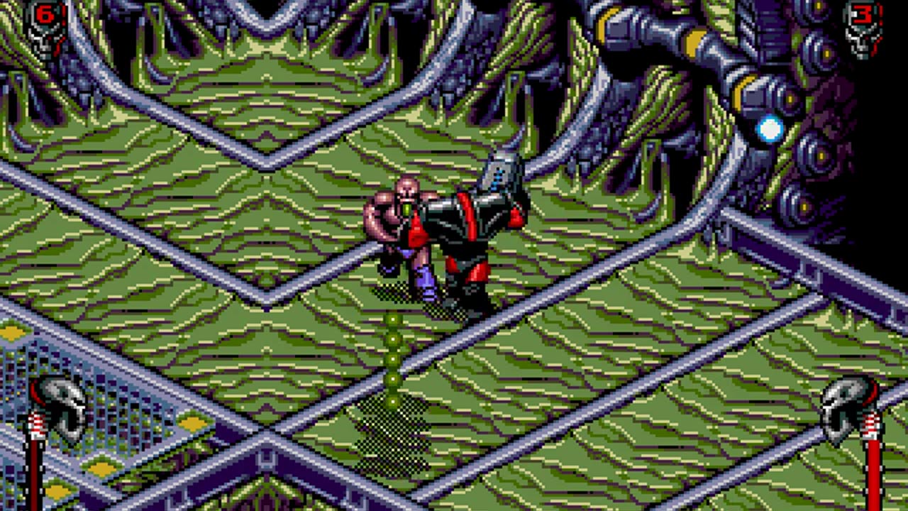 Mega Drive Longplay 303 Skeleton Krew OLD RECORDING