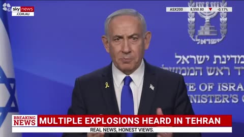 Breaking news Israel attack on Irani nuclear bass