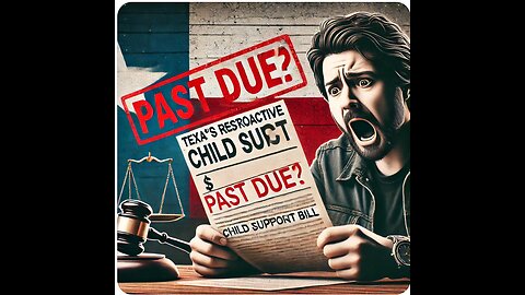 Texas and the retroactive child support bills (yes, multiple ones)