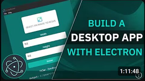 💻 Build a Desktop App with JavaScript & Electron! 🚀 Step-by-Step Guide for 2025 🧠⚙️