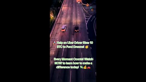 🚗✨ **Join the Bitcoin Movement: Help an Uber Driver Tackle Debt!** 💰🚀