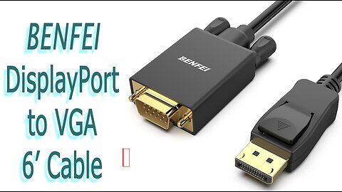BENFEI DisplayPort to VGA Adapter
