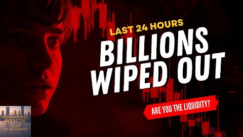 Crypto Bloodbath: $150B Gone in 24 Hours – Are You the Liquidity?
