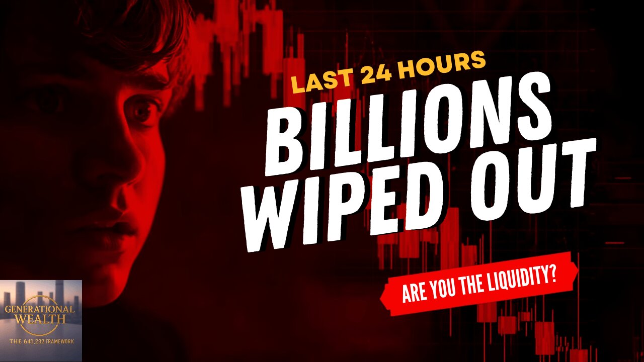 Crypto Bloodbath: $150B Gone in 24 Hours – Are You the Liquidity?