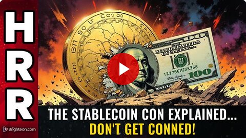 The STABLECOIN CON explained... don't get conned!