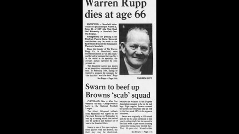 CHAMPIONS of INDUSTRY -- WARREN RUPP INC