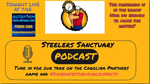 Steelers Sanctuary Roster Predictions at 7:45