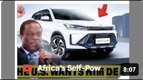 Africa’s Self-Powered Car SHOCKED US Engineers - BYE BYE China!