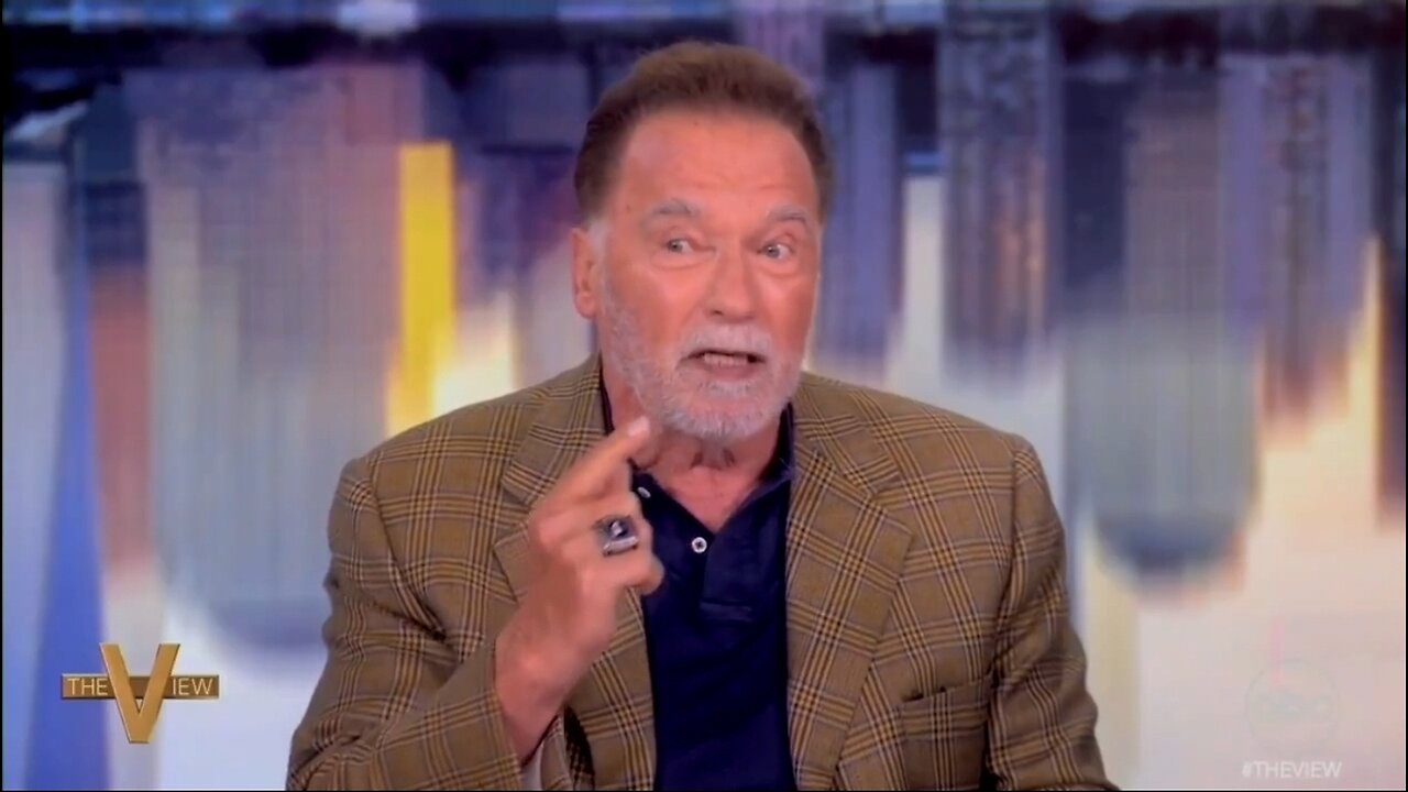 Schwarzenegger Schools The View: Come To America Legally!