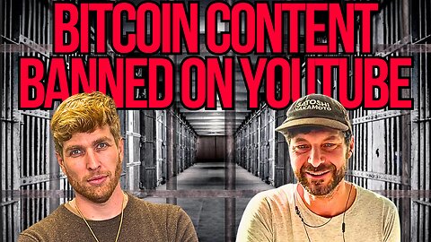 BITCOIN CONTENT BANNED ON YOUTUBE