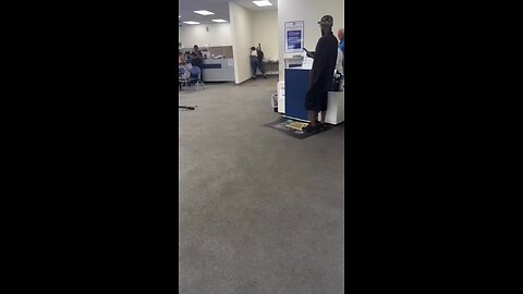 A brawl broke out allegedly over a seat at the Secretary of State Department of Motor Vehicles