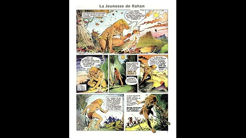 Rahan. Episode 169. By Roger Lecureux. The Youth of Rahan. A Puke(TM) Comic.