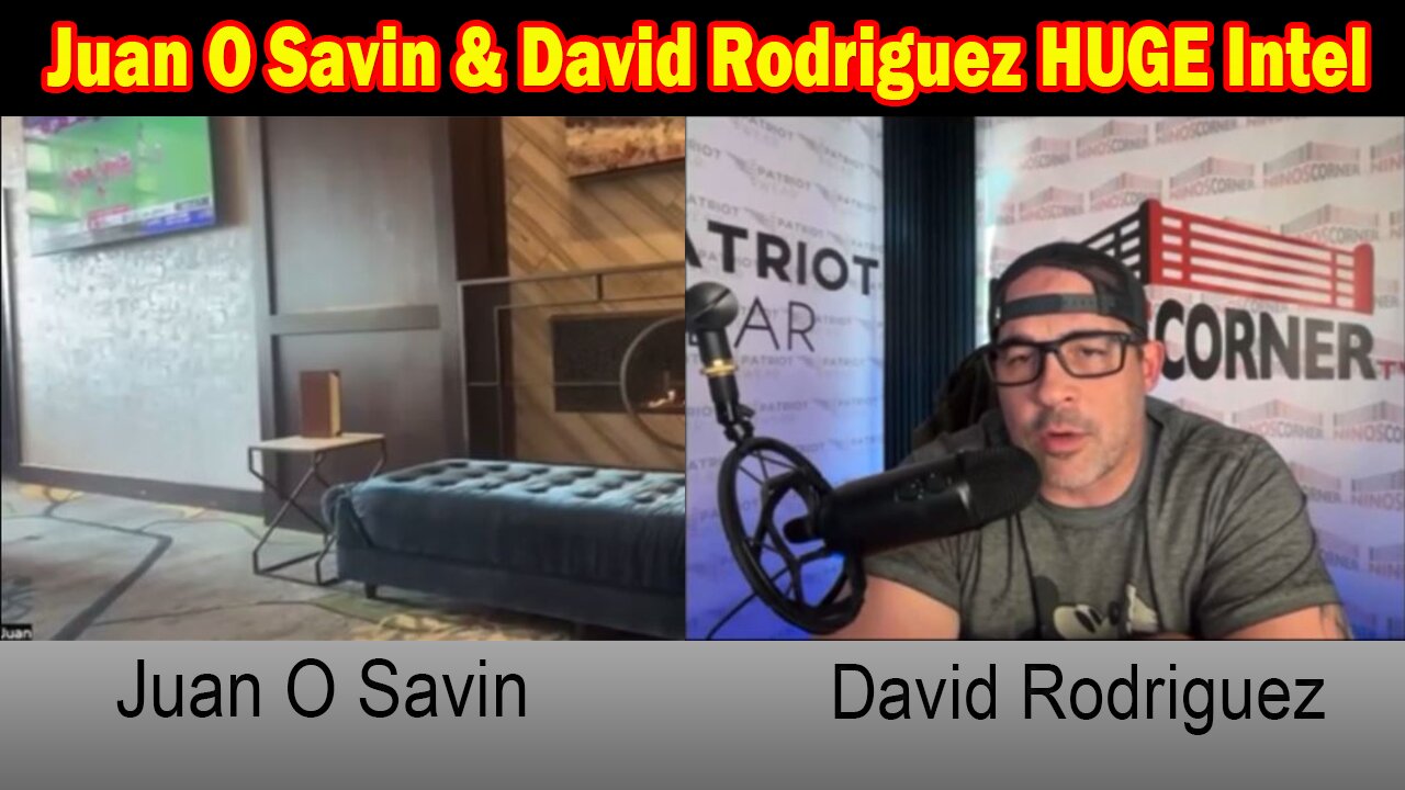 Juan O Savin & David Rodriguez HUGE Intel 4/3/25: "No One Can Do Anything To Stop It"