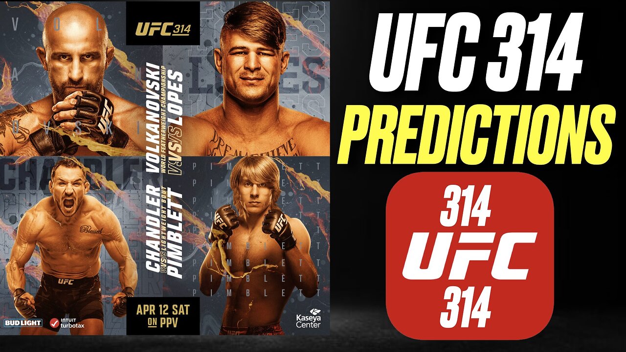 UFC 314 PREDICTIONS | GREAT CARD! UPSETS? Bets?