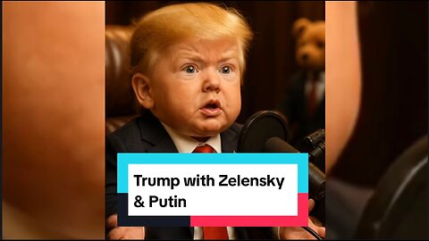 Baby Trump with Zelensky & Putin