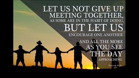 33 Hebrews 10:22-25 With Richard
