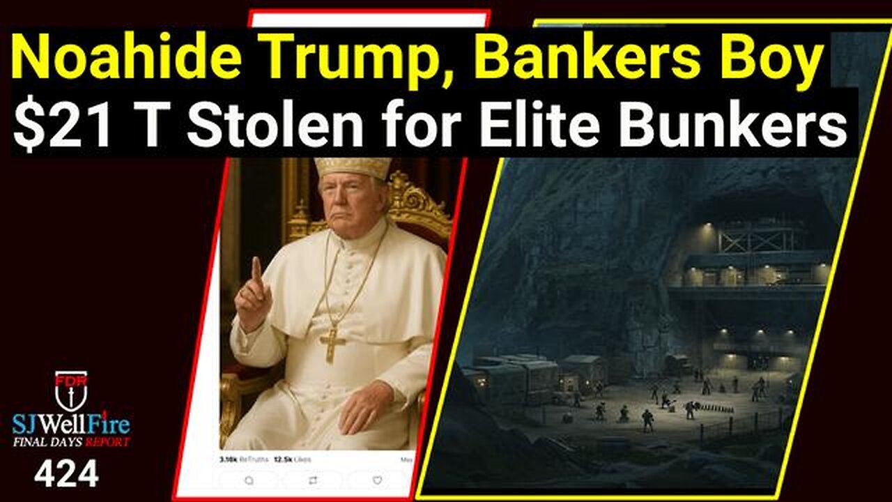 Chemtrails, Noahide Laws & NWO Exposed - Trump NWO Banker Boy