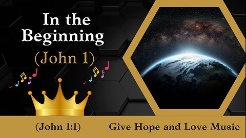 🎵 In the Beginning (John 1:1) /💕Gospel Song /❤️Give Hope and Love Music