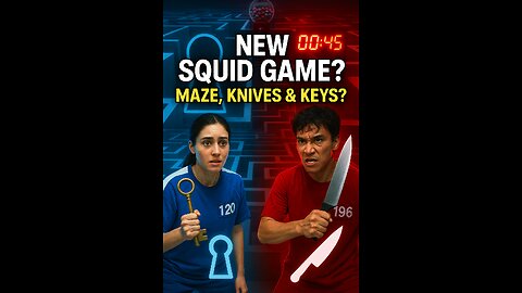 Squid Game Season 3 NEW Game Explained! (Red vs Blue Maze Challenge)
