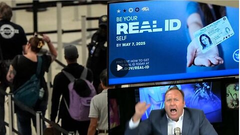 Alex Jones Exposes The True Purpose Of The Real ID In 2009