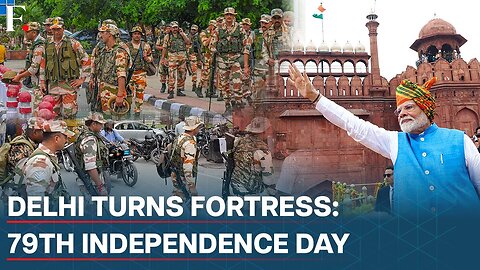 India: Over 10,000 Personnel Deployed Across Delhi Ahead of 79th Independence Day | N18G
