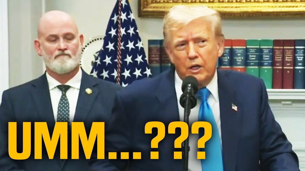 Confused Trump CRUMBLES Stunt Reporters