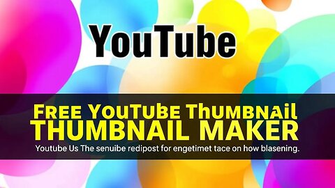 Free YouTube Thumbnail Maker | Create Eye-Catching Thumbnails Online