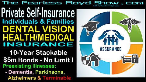 Private Dental, Vision, Health & Medical Insurance: Pre-existing? Terminal? - No Problem