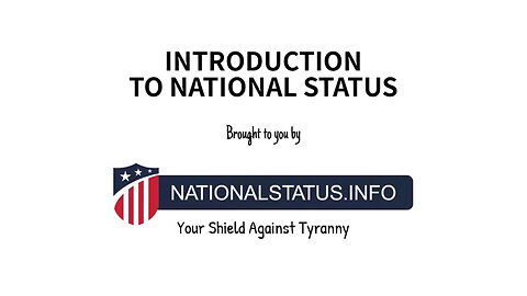Introduction to National Status