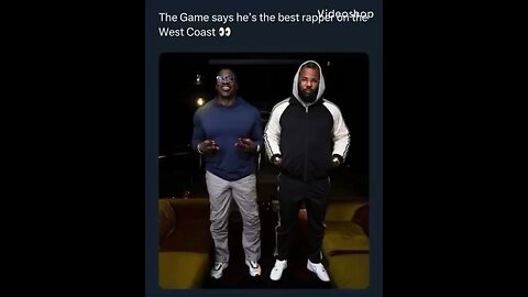 Is the game the best west coast rapper of all time?