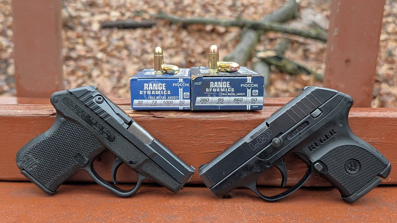 .32 ACP VS .380 ACP Ballistic Gel Test - Fiocchi Range Dynamics - The "Best" .32 ACP FMJ Ammo?