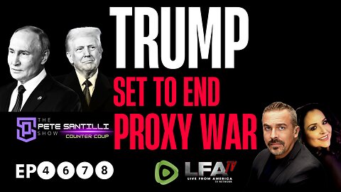 Trump Set To End Proxy War With Russia As Millions of Ukrainians Refuse To Fight | COUNTER COUP WITH PETE SANTILLI 8.14.25 8PM