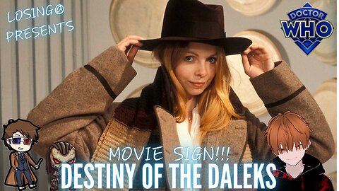 🌀 Destiny of the Daleks (1979) | LIVE ONLY | MOVIE SIGN!!!