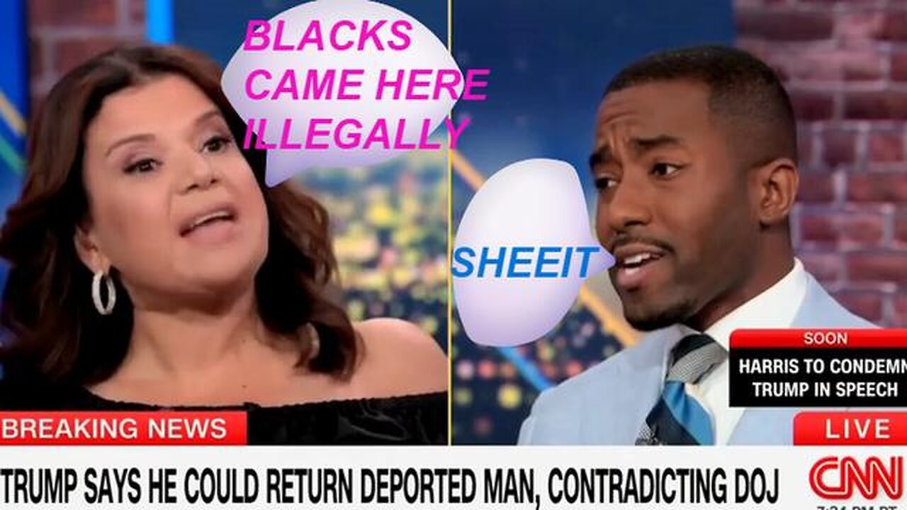 #CNN host FORCED to CUT TO COMMERCIAL panel devolves into #RACE #WAR #deportation of #illegals