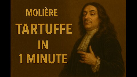 Tartuffe in 1 Minute | Hypocrisy Unmasked in Classic French Comedy