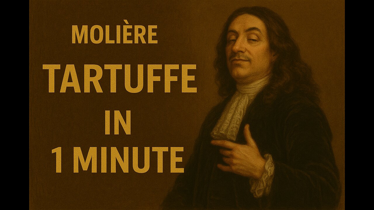 Tartuffe in 1 Minute | Hypocrisy Unmasked in Classic French Comedy
